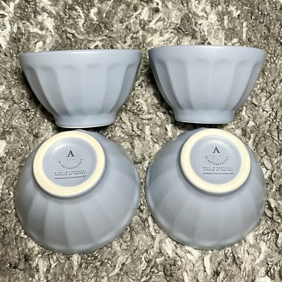 NIB Anthropologie Mini Matte Latte Bowls Set - Picture 1 of 6